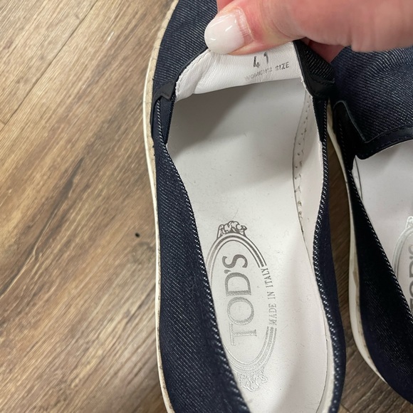 Tod’s Slip On Denim Espadrille sneaker - Picture 2 of 5
